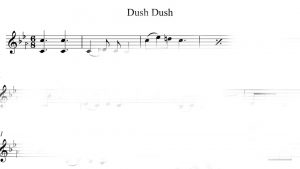 نت سنتور تصنیف دوش دوش